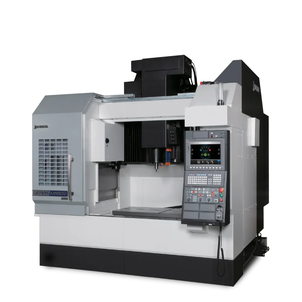 5-axis CNC machine used for precision manufacturing of complex components.