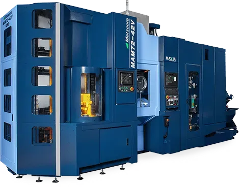 5-axis CNC machine used for precision manufacturing at JPM Advanced Manufacturing.